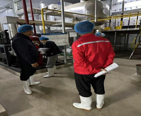 濱州市安全評價中心專家組對健達分公司進行設備驗收