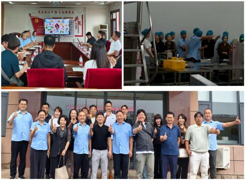 韓國客戶一行蒞臨我司工廠參觀指導